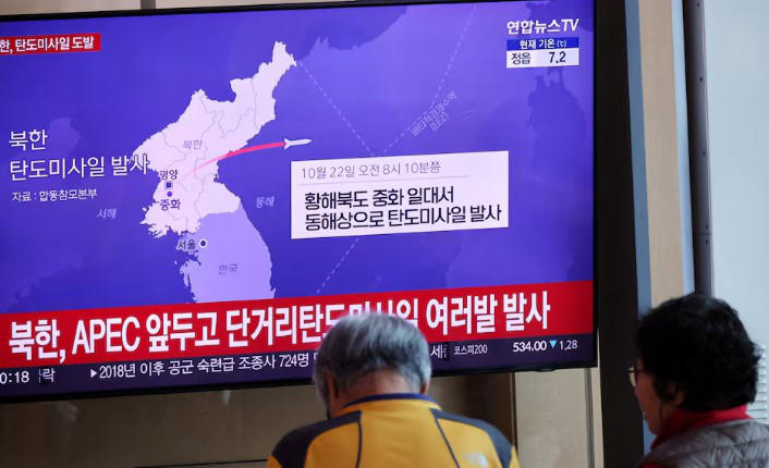 Reuters - ჩრდილოეთ კორეამ ბალისტიკური რაკეტები გაუშვა