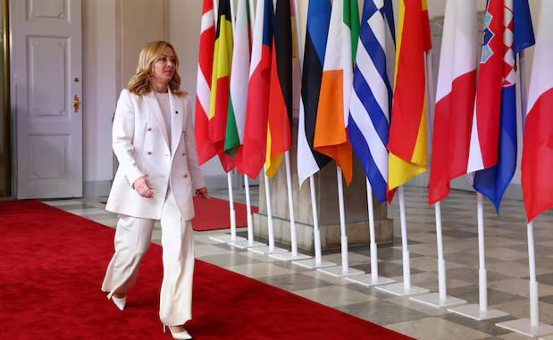 ჯორჯია მელონის განცხადებით, რუსეთის აქტივებთან დაკავშირებით ევროკავშირის ნებისმიერი ახალი ზომა კანონიერი უნდა იყოს