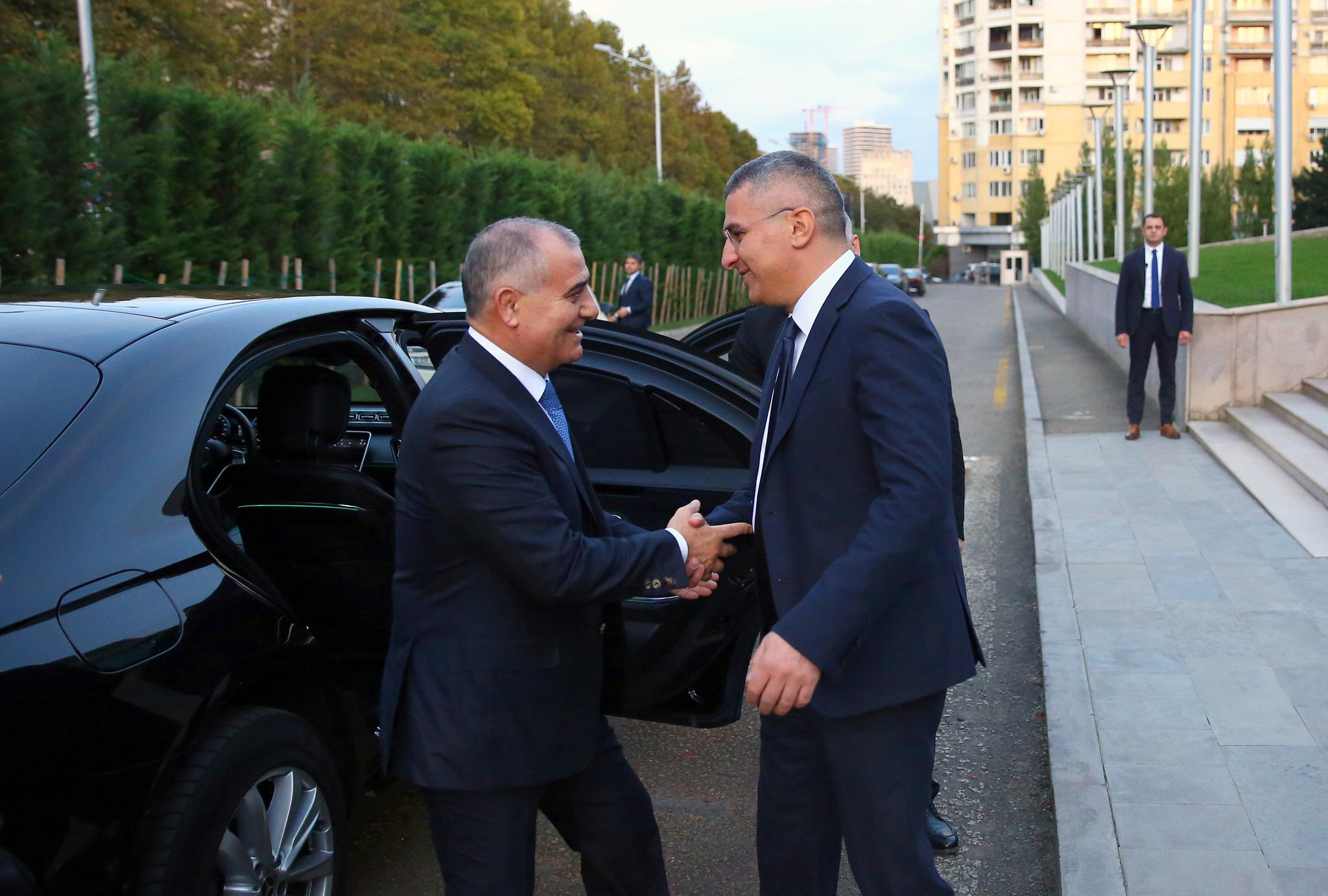 მამუკა მდინარაძემ აზერბაიჯანის რესპუბლიკის სახელმწიფო უსაფრთხოების სამსახურის უფროს ალი ნაგიევს უმასპინძლა