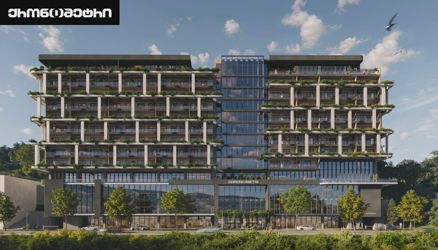 ახალი საცხოვრებელი კომპლექსი „ქრონომეტრი“ ლისზე - სივრცე, რომელიც წინსვლას აჩქარებს