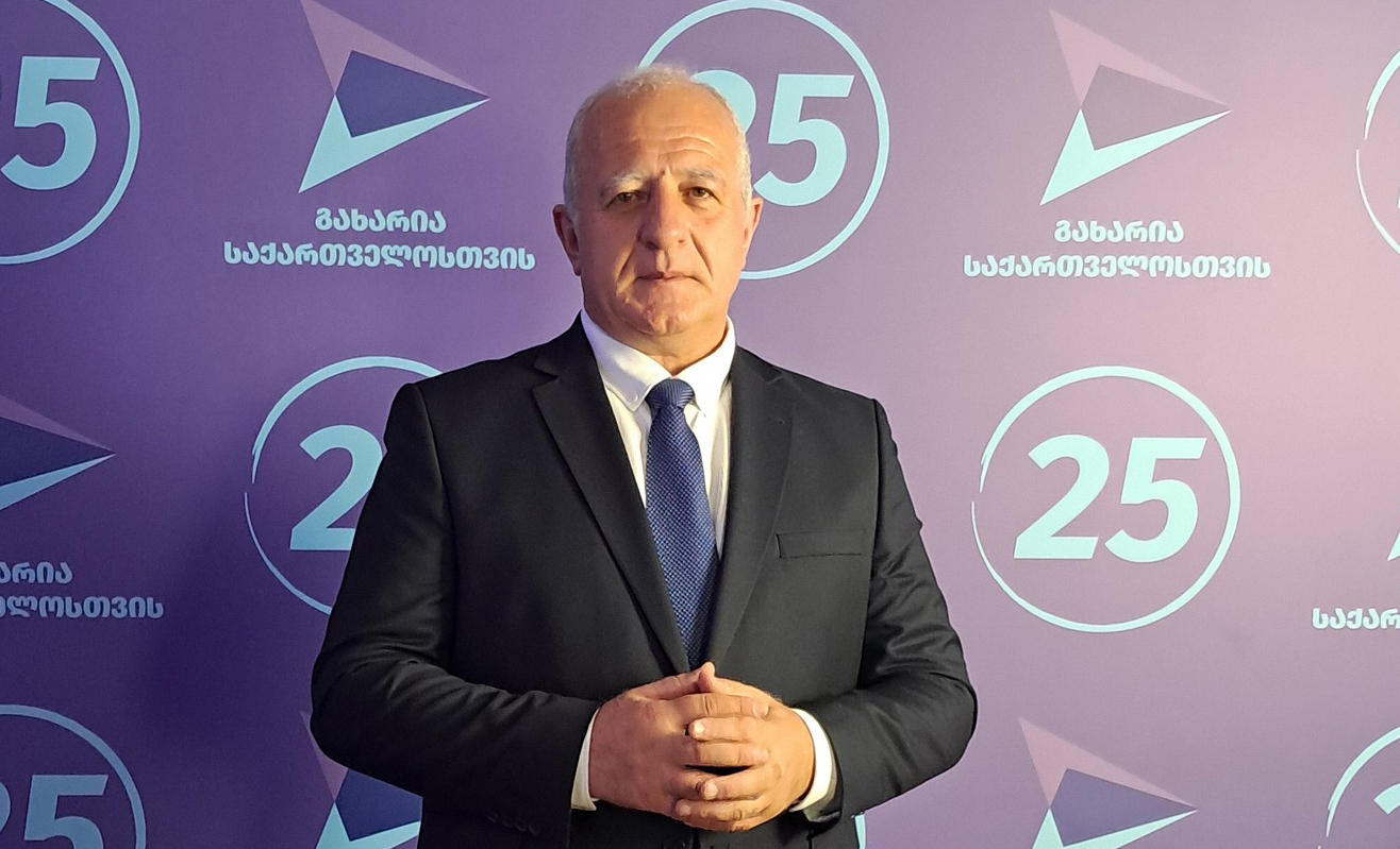 Jemal Ananidze, member of "Gakharia for Georgia," applies to suspend his Batumi City Council mandate