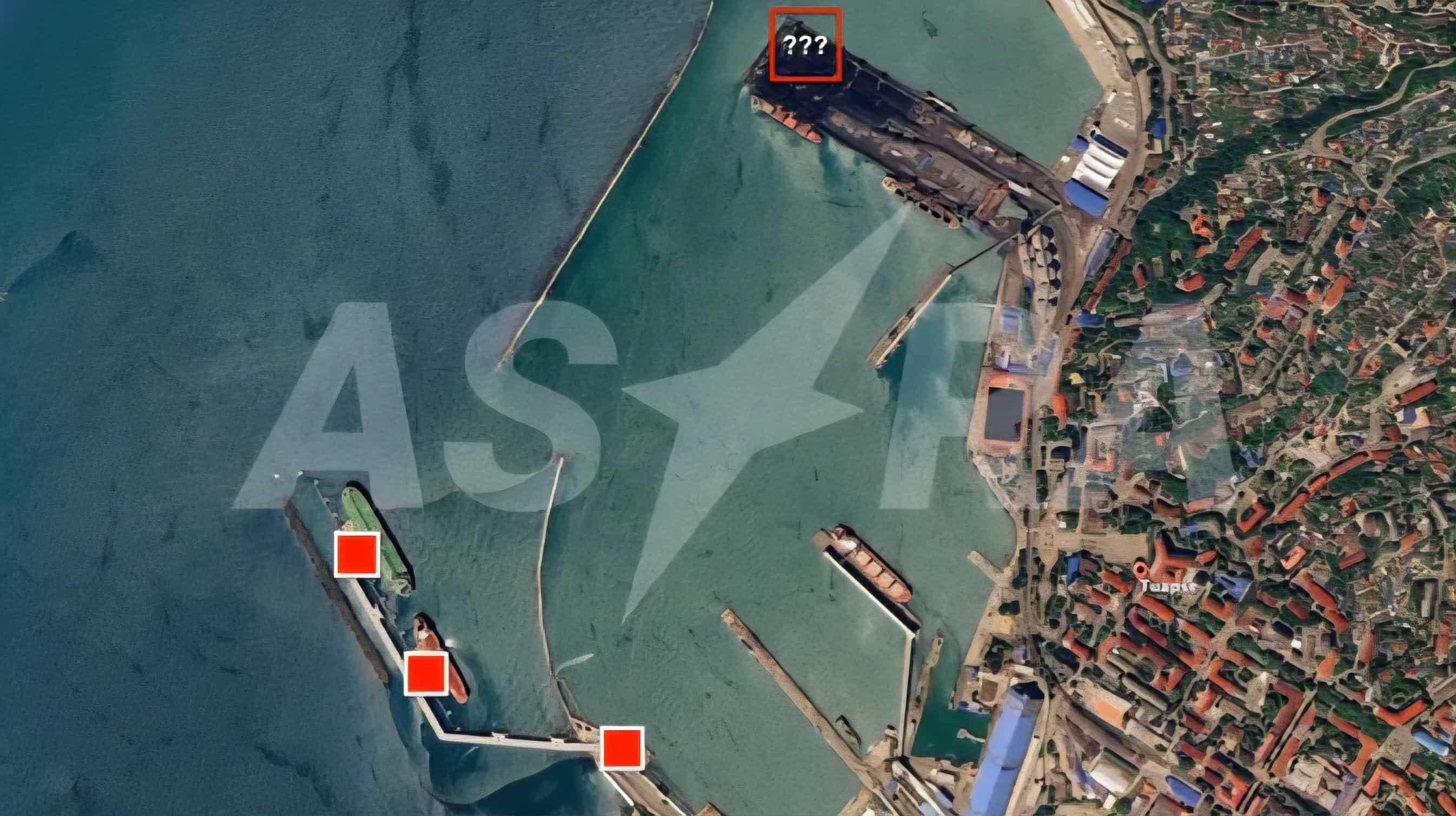 ტუაფსეს პორტში დრონით თავდასხმის შედეგად რუსულ ნავთობტანკერს ხანძარი გაუჩნდა