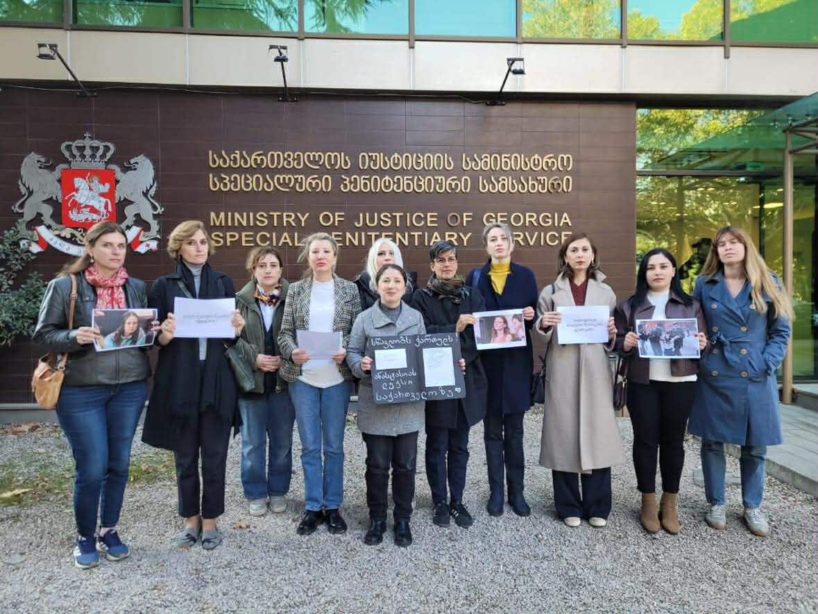 ქალმა პოლიტიკოსებმა ანასტასია ზინოვკინასთან დაკავშირებით სპეციალურ პენიტენციურ სამსახურს განცხადებით მიმართეს