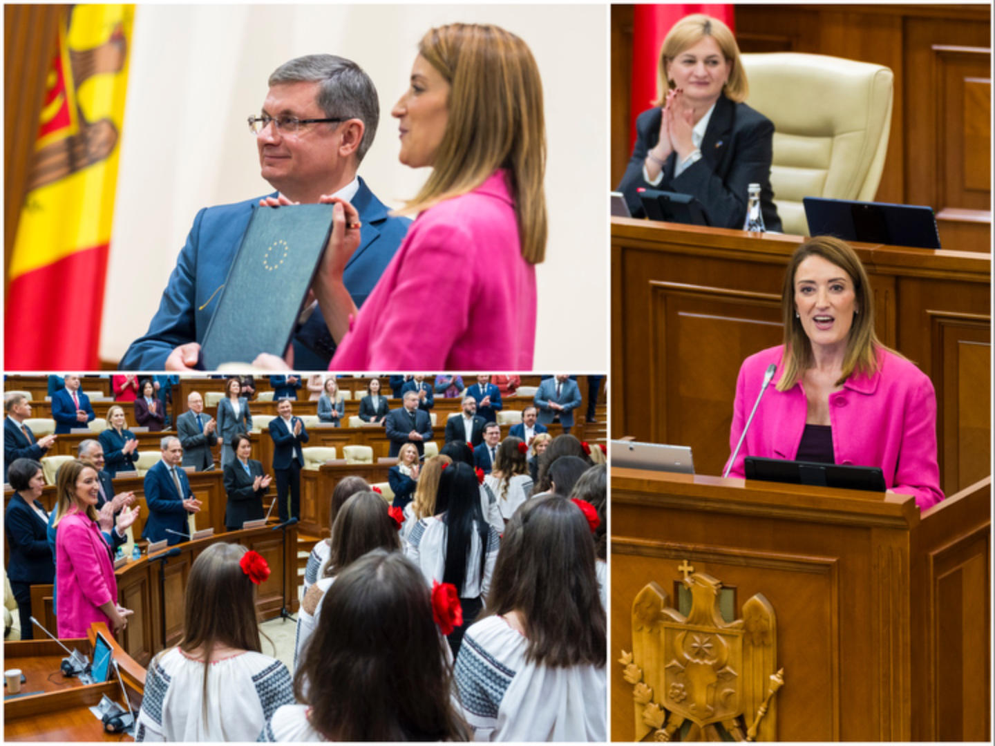 რობერტა მეცოლამ კიშინიოვში ევროპარლამენტის ოფისი გახსნა