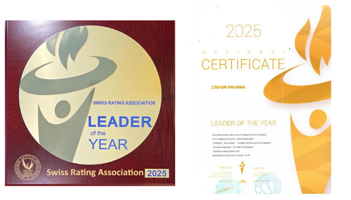 GM PHARMA Named “Leader of the Year” Once Again in 2025