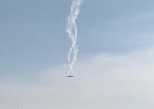 По информации МВД, турецкий грузовой борт потерпел крушение в Сигнахском муниципалитете, примерно в 5 километрах от государственной границы Грузии