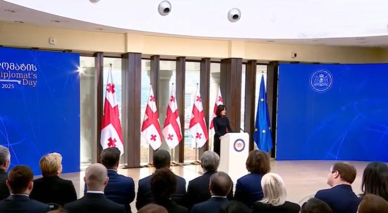 Representatives of diplomatic corps attending event dedicated to the Day of Diplomats