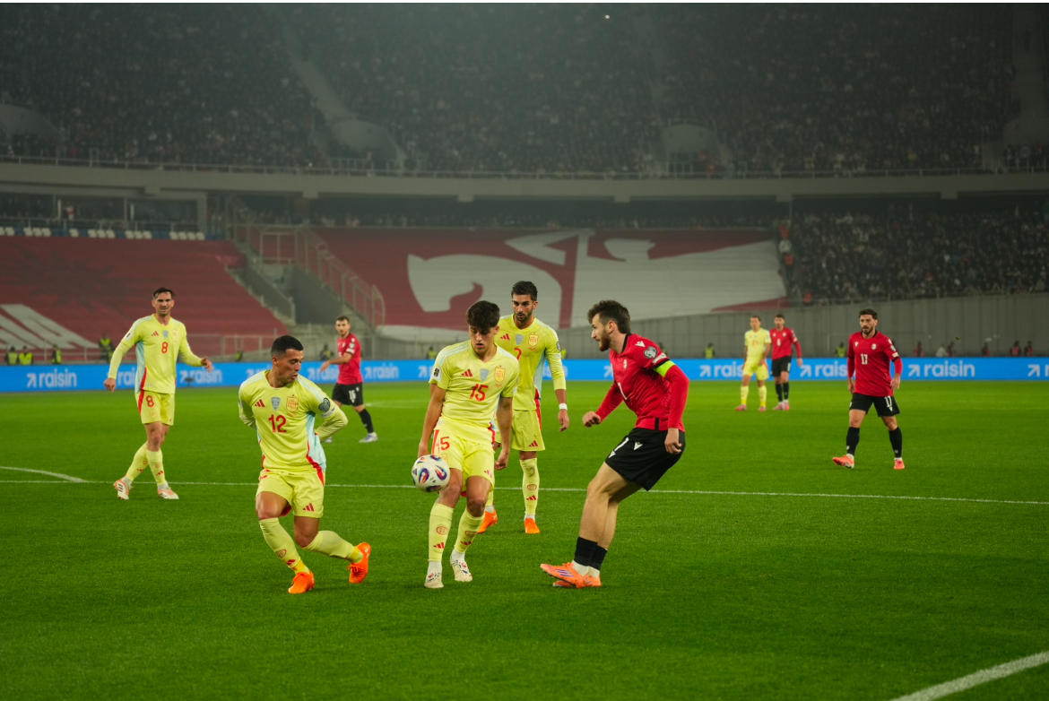 მსოფლიო ჩემპიონატის საკვალიფიკაციო ეტაპის მეხუთე ტურში საქართველოს საფეხბურთო ნაკრები ესპანეთთან 0:4 დამარცხდა