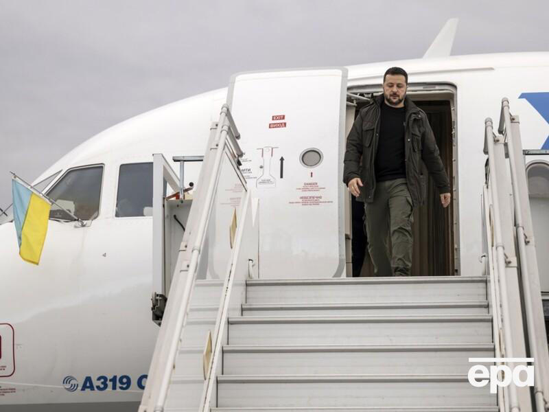 ვოლოდიმირ ზელენსკი პარიზში ჩავიდა