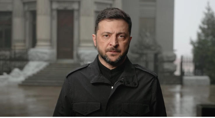 ვოლოდიმირ ზელენსკი - რუსებმა უკრაინის წინააღმდეგ ერთ კვირაში 1 600-ზე მეტი დრონი, 1 200-მდე  საავიაციო ბომბი და 70-მდე რაკეტა გამოიყენეს