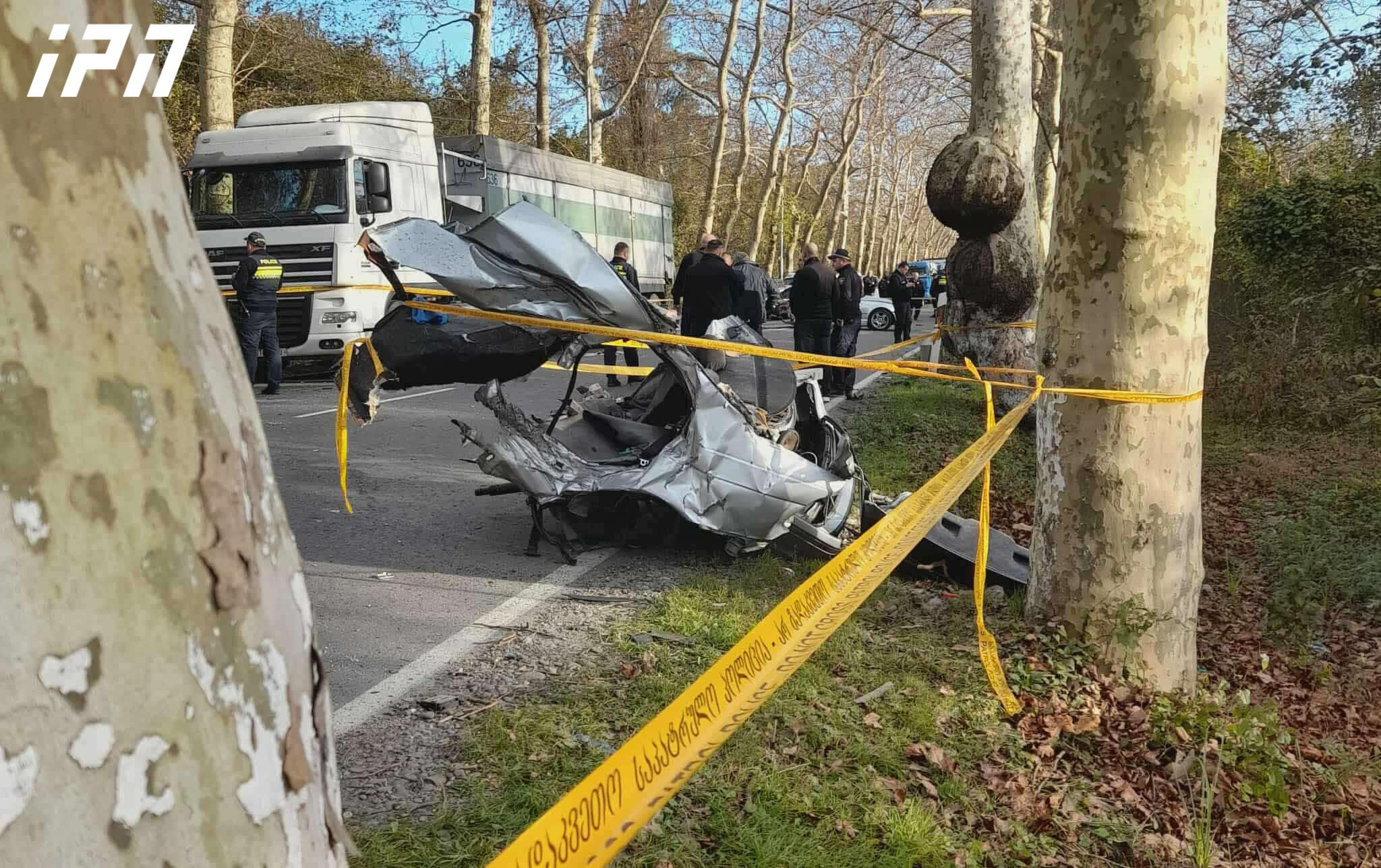 ფოთში მომხდარ ავტოსაგზაო შემთხვევას ახალგაზრდა მამაკაცის სიცოცხლე ემსხვერპლა