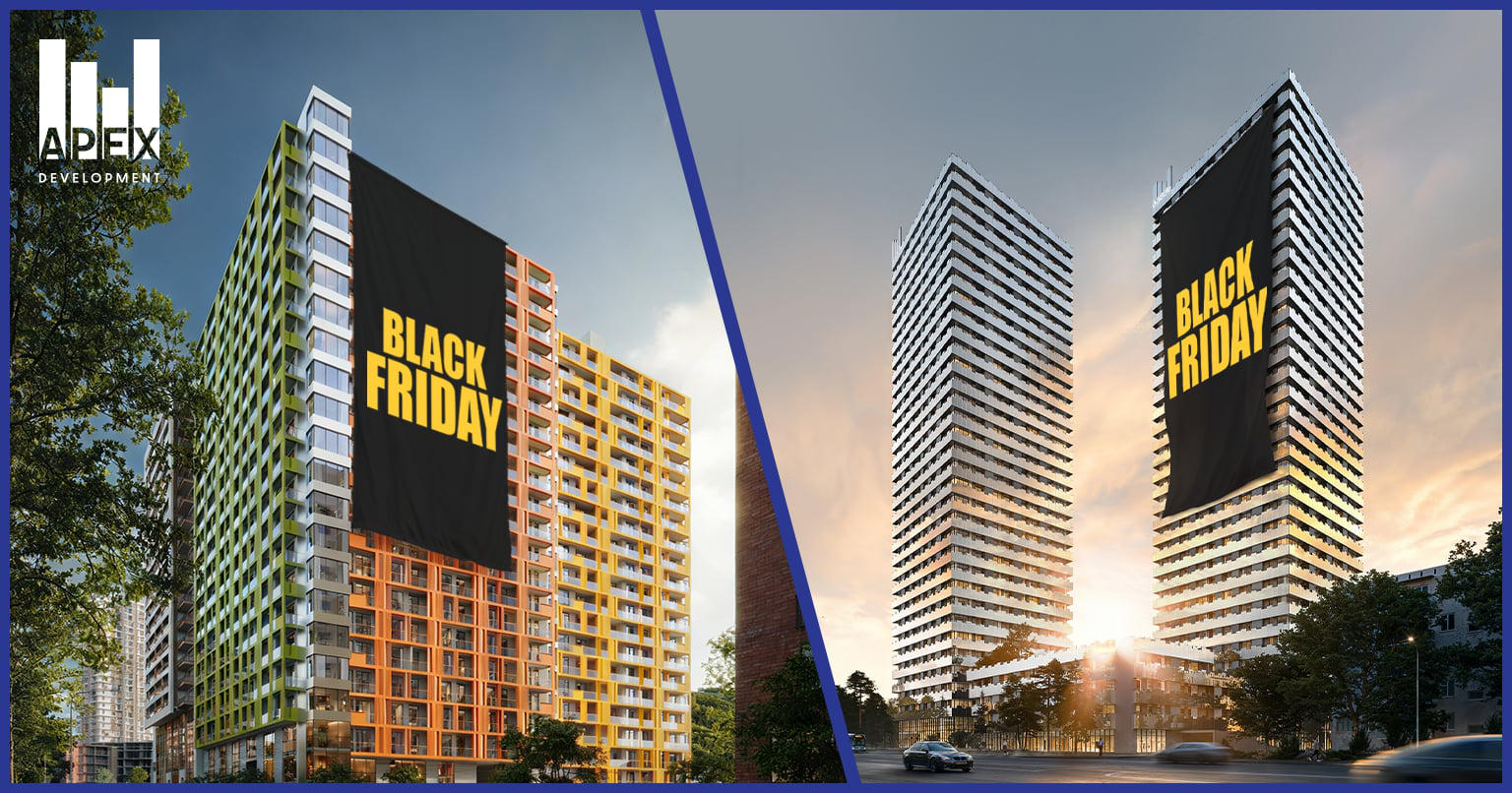 შავი პარასკევის აქცია APEX Development-ის ბინებზე: მეტი შენატანი ნიშნავს მეტ ფასდაკლებას