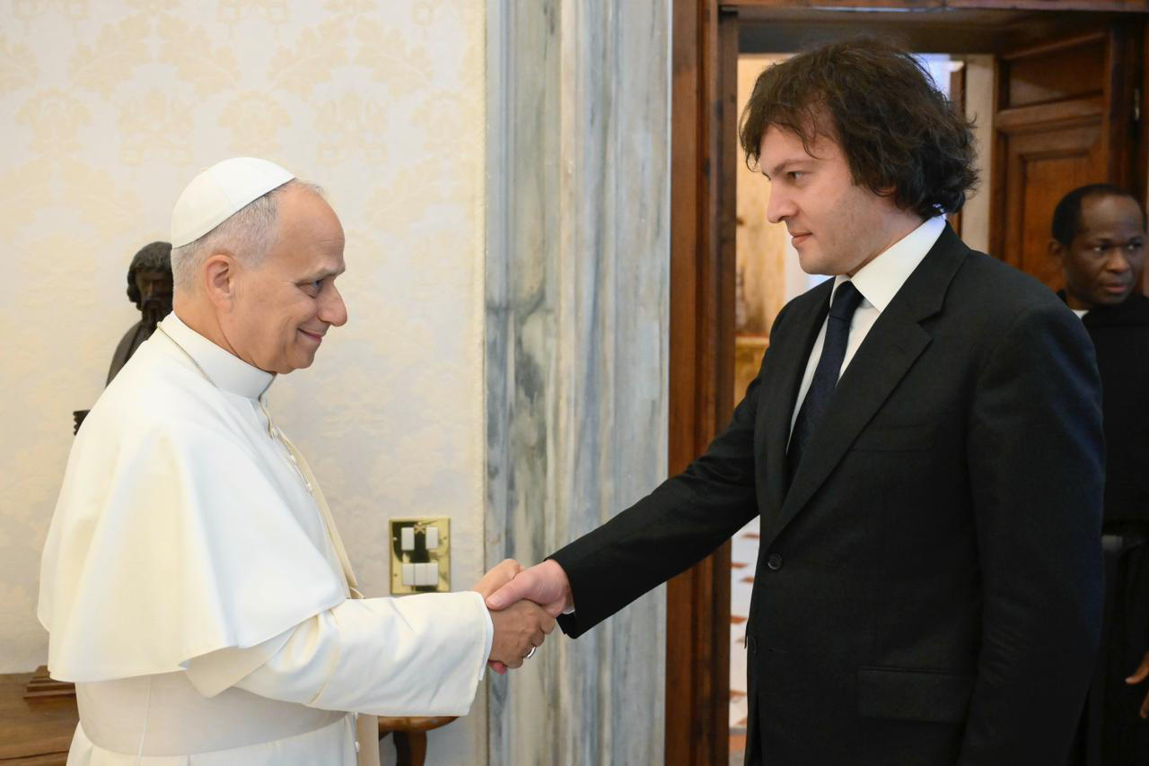 Irakli Kobakhidze meets Pope Leo XIV