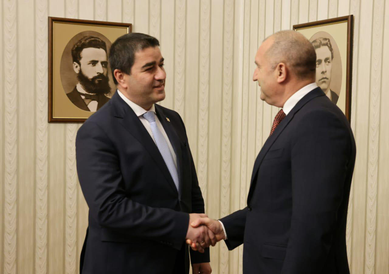 შალვა პაპუაშვილი ბულგარეთის პრეზიდენტს შეხვდა