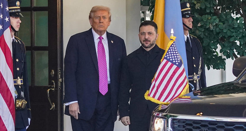 უკრაინის საზოგადოებრივი მაუწყებელი - მიმდინარე კვირაში ვოლოდიმირ ზელენსკისა და დონალდ ტრამპს შორის შეხვედრა არ იგეგმება