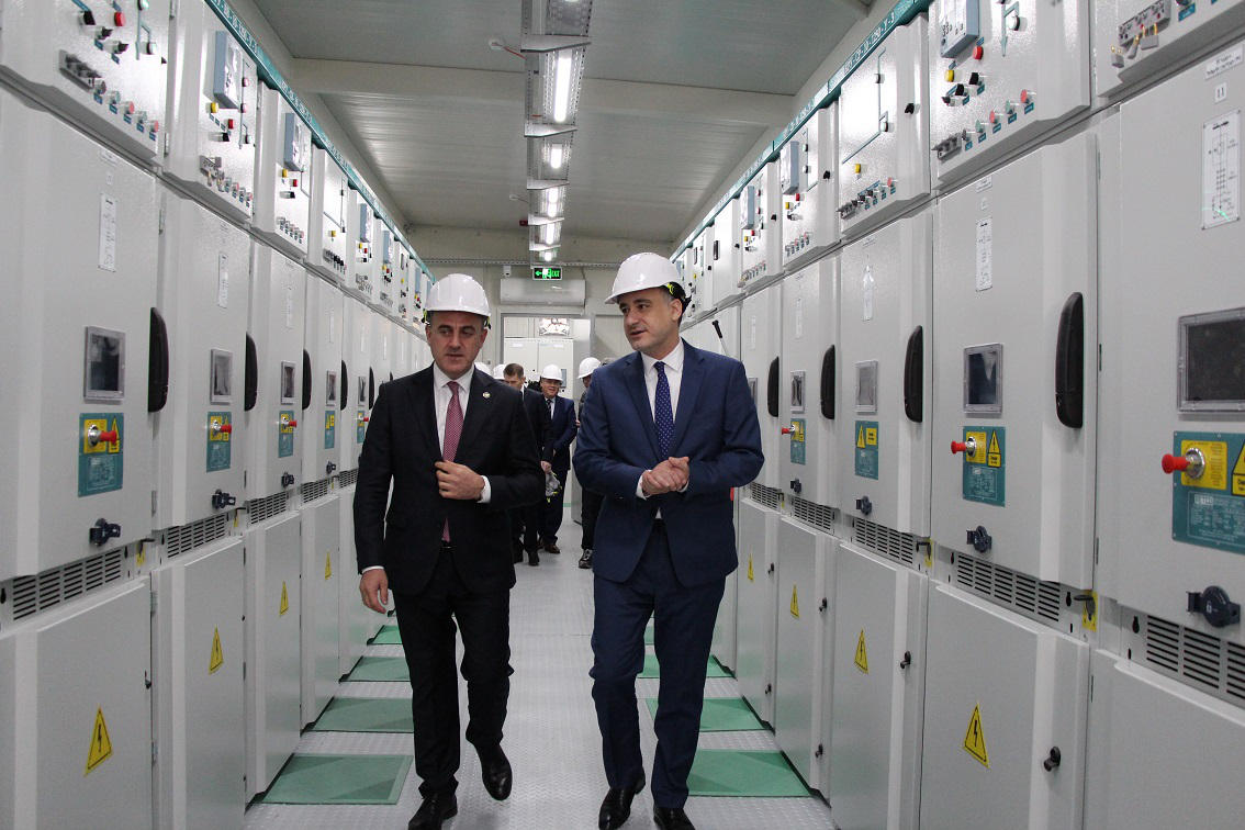 სემეკის დავალებით, „თელასის“ მიერ  მაღალი ძაბვის ქვესადგური „კრწანისი“ აშენდა