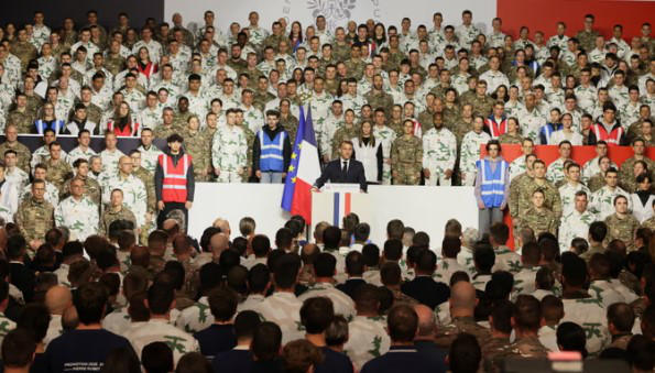 ემანუელ მაკრონი - საფრანგეთში ახალი ნებაყოფლობითი სამხედრო სამსახური 2026 წლიდან ამოქმედდება