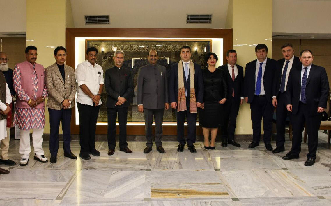 შალვა პაპუაშვილი ინდოეთის საგარეო საქმეთა მინისტრს შეხვდა