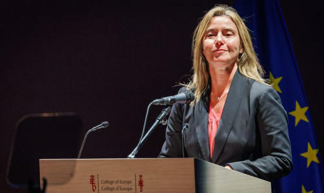 ფედერიკა მოგერინი და სტეფანო სანინო პატიმრობიდან გაათავისუფლეს