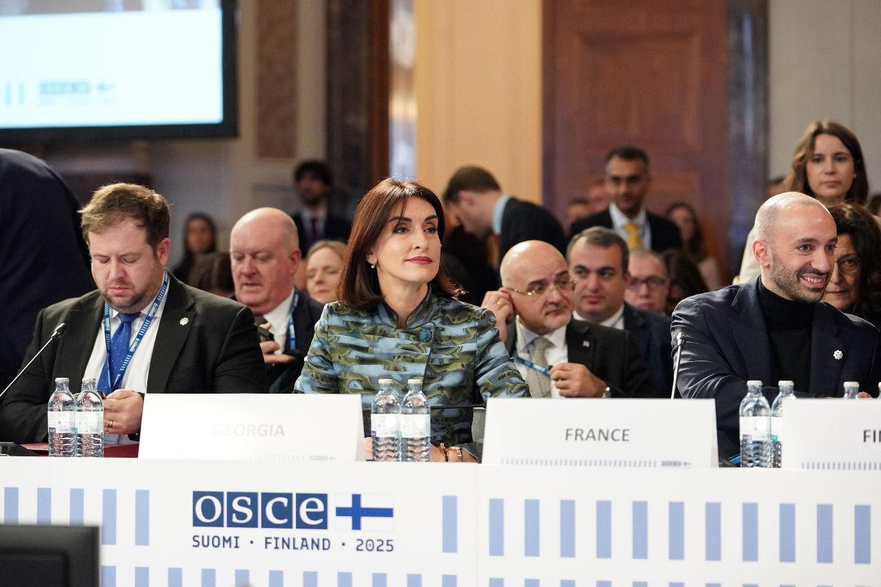 მაკა ბოჭორიშვილი - საქართველო აგრძელებს სტაბილურობის გამყარებას ჰიბრიდული საფრთხეების, დეზინფორმაციისა და სუვერენიტეტის შერყევისკენ მიმართული ნებისმიერი მცდელობის საპასუხოდ