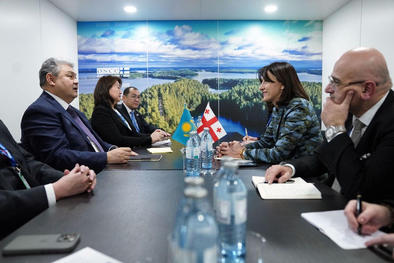 მაკა ბოჭორიშვილი მალტის, ყაზახეთისა და აზერბაიჯანის საგარეო საქმეთა მინისტრებს შეხვდა