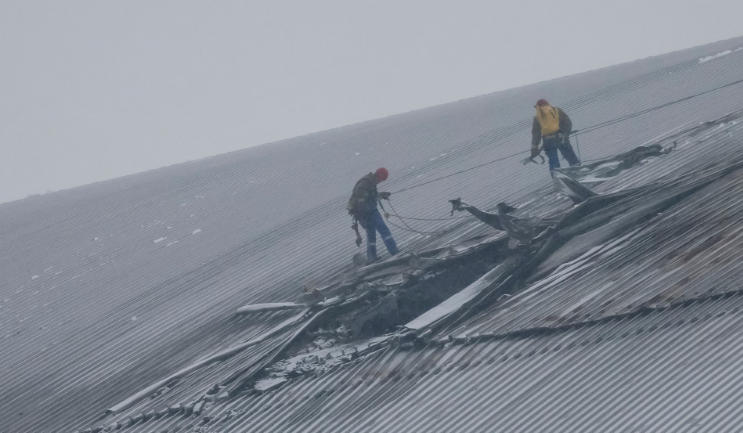 ატომური ენერგიის საერთაშორისო სააგენტოს განცხადებით, ჩერნობილის ატომური ელექტროსადგურის დამცავი კონსტრუქცია დაზიანებულია