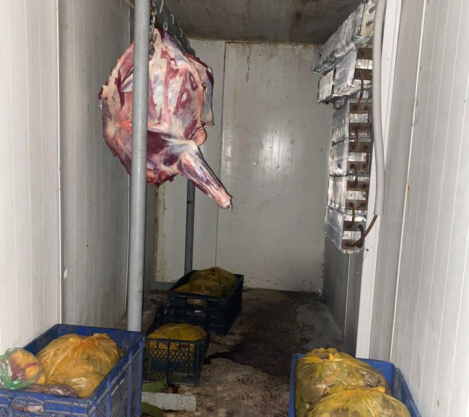 სურსათის ეროვნულმა სააგენტომ თბილისში, ზესტაფონსა და ვანში არალეგალური სასაკლაოები გამოავლინა