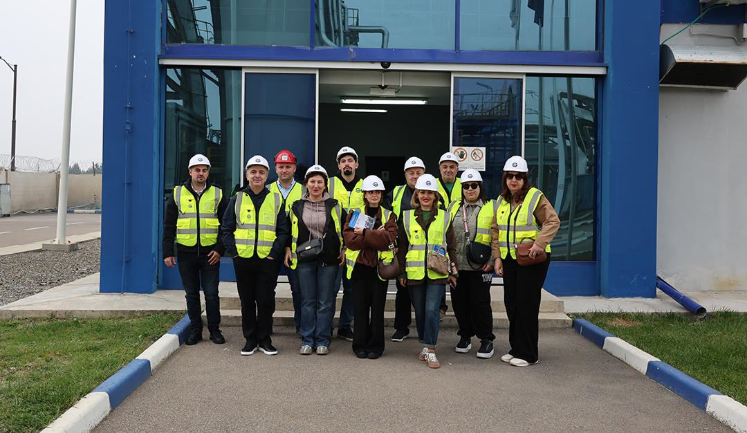 ენერგეტიკის სასწავლო ცენტრის კურსდამთავრებულებმა შპს „გარდაბნის თბოსადგური 2“ დაათვალიერეს