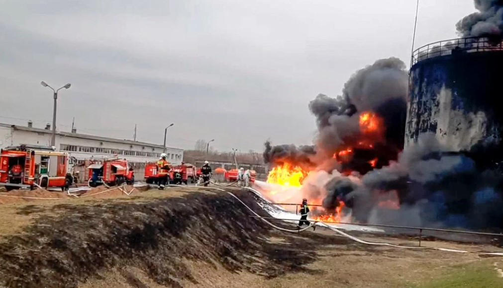 ნოვგოროდის ოლქში ქიმიურ ქარხანაზე დრონებით თავდასხმა განხორციელდა