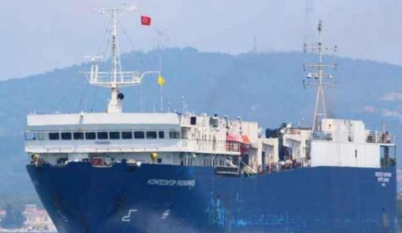 უკრაინულმა ძალებმა კასპიის ზღვაში იარაღით დატვირთულ ორ რუსულ გემს დაარტყეს