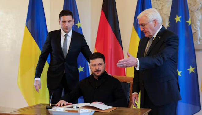 გერმანიამ უკრაინასთან თავდაცვის სფეროში თანამშრომლობის გაღრმავებასთან დაკავშირებით 10-პუნქტიანი გეგმა წარადგინა