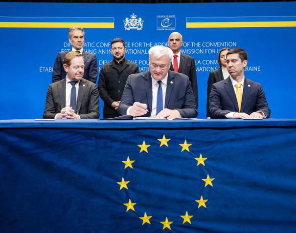 უკრაინისთვის საჩივრების საერთაშორისო კომისია დაფუძნდა - კონვენციას ხელი საქართველომაც მოაწერა