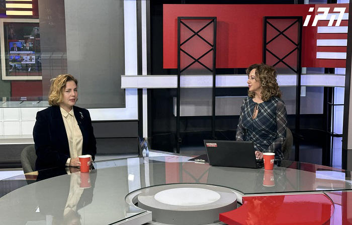 ანა დოლიძე - „ქართული ოცნების“ მიდგომაა: ჩავახშოთ, გავაჩუმოთ ხალხი - რუსთაველის პროტესტის დევნა ვიღაცის აკვიატებად მეჩვენება, ეს გონივრული ქცევა არ არის