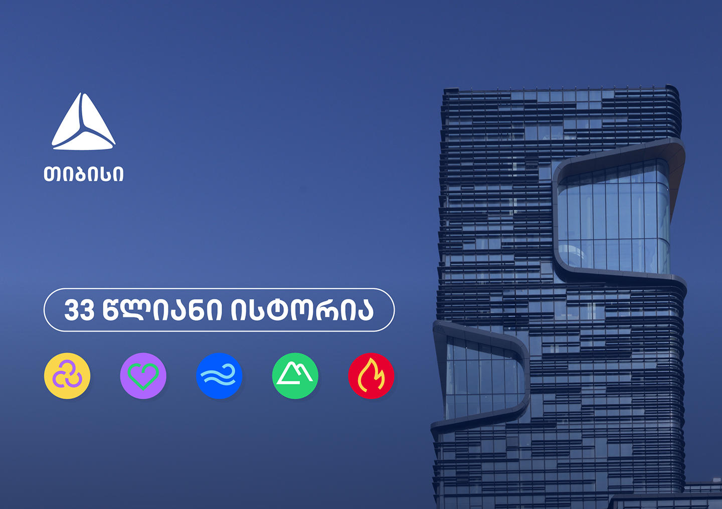 თიბისი 33 წლისაა - თვითრწმენის, გამბედაობისა და მოუსვენრობის ისტორია