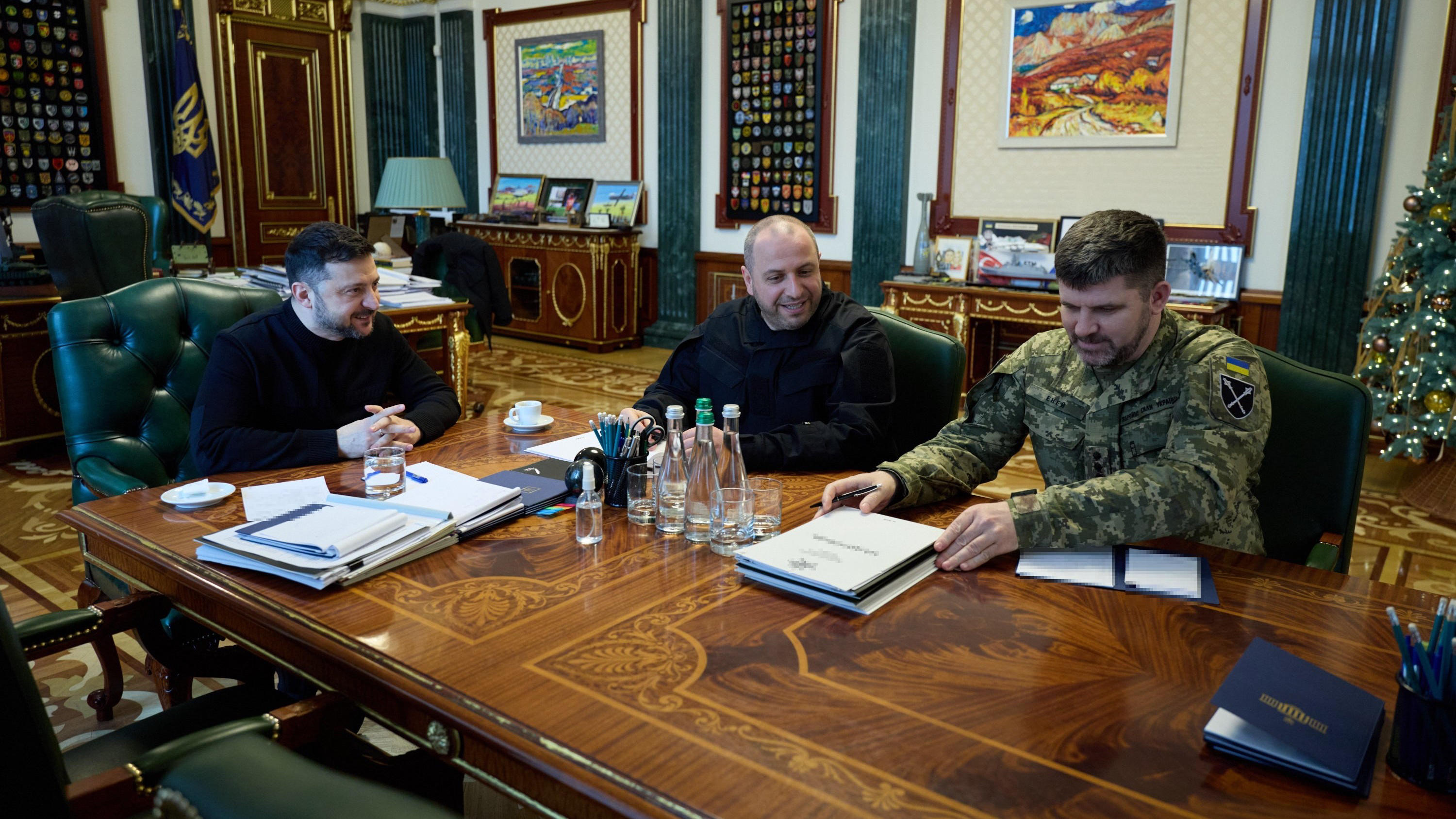 ვოლოდიმირ ზელენსკიმ აშშ-ში გამართული შეხვედრების შესახებ უკრაინის დელეგაციის ანგარიში მოისმინა