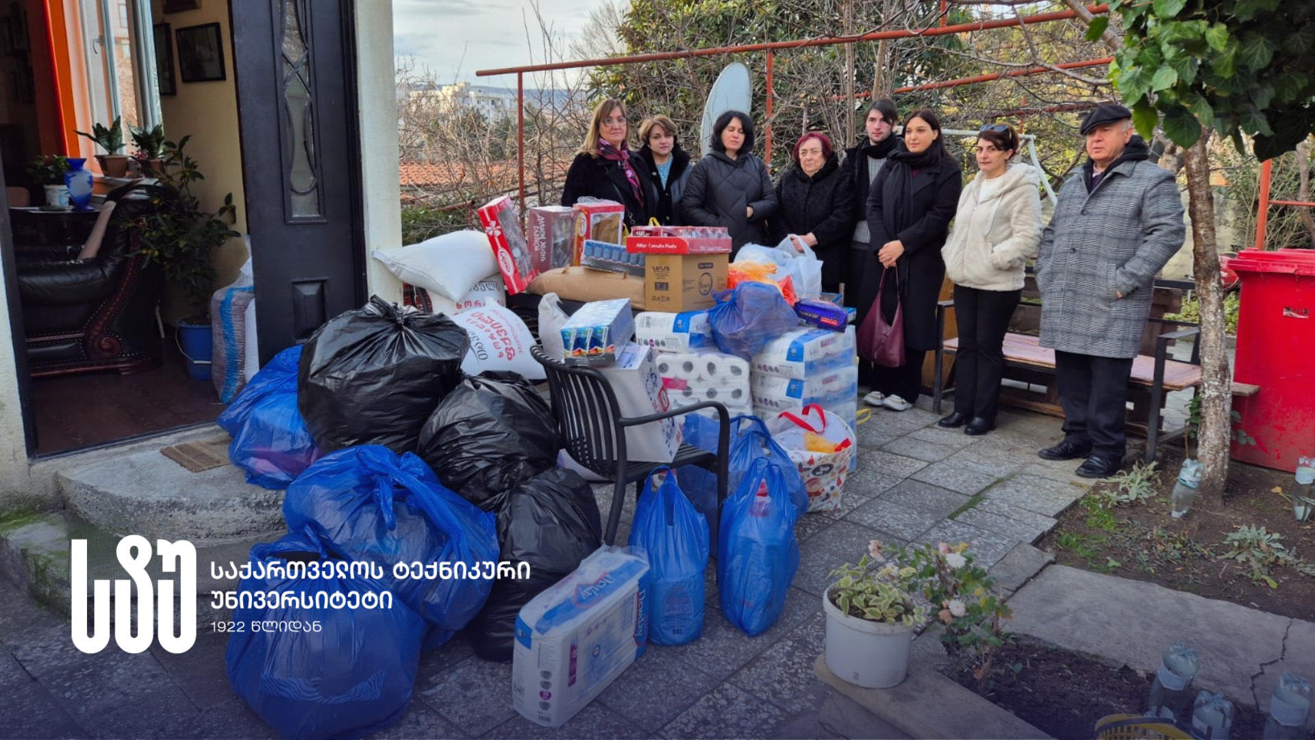 საქართველოს ტექნიკურმა უნივერსიტეტმა საქველმოქმედო აქციათა ციკლი დაიწყო