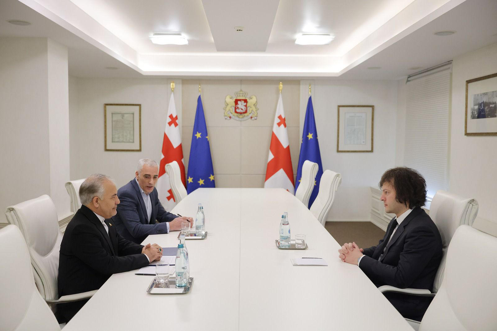 ირაკლი კობახიძემ ირანის ისლამური რესპუბლიკის ელჩთან გამოსამშვიდობებელი შეხვედრა გამართა