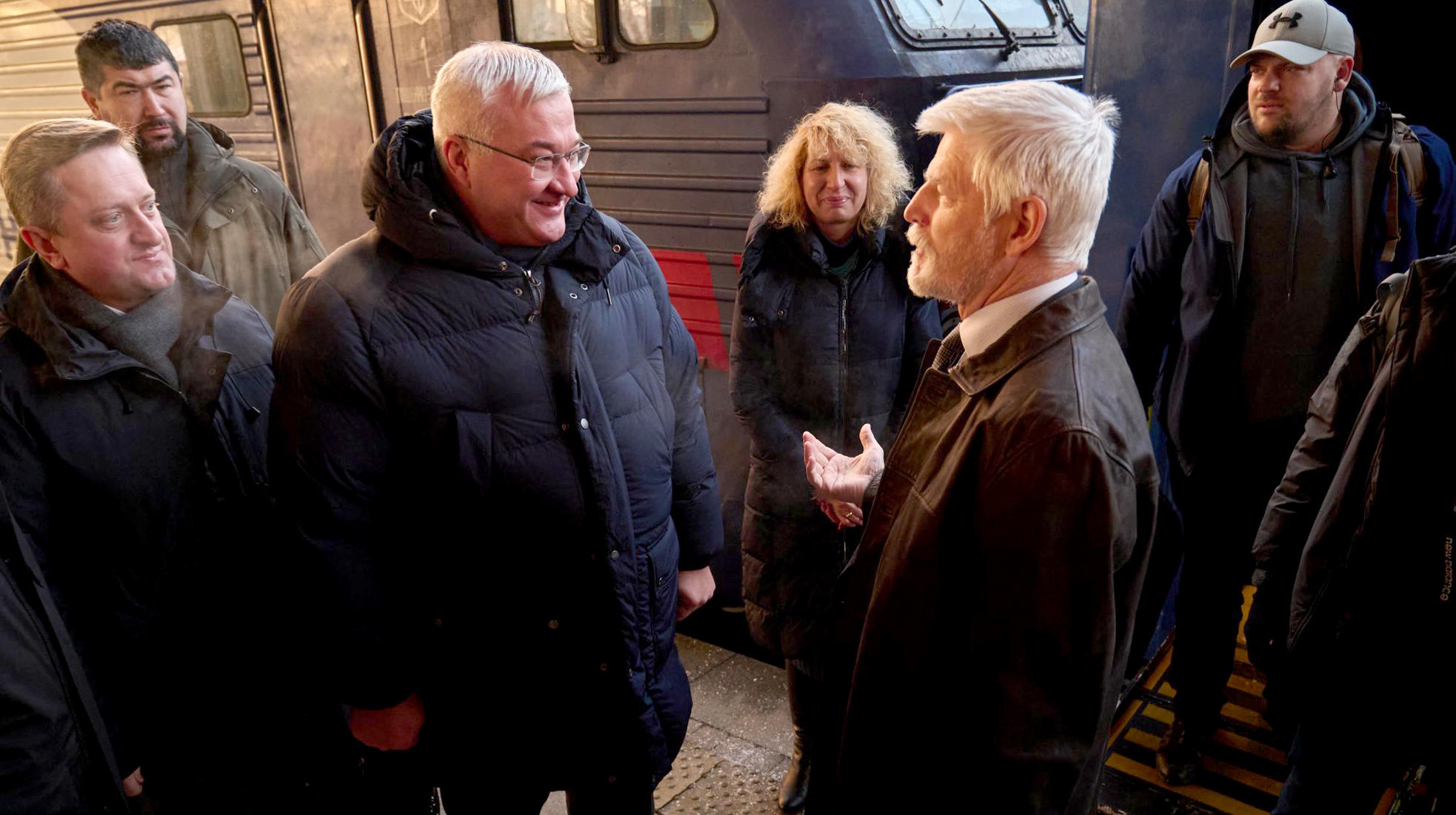 პეტრ პაველი უკრაინაში იმყოფება