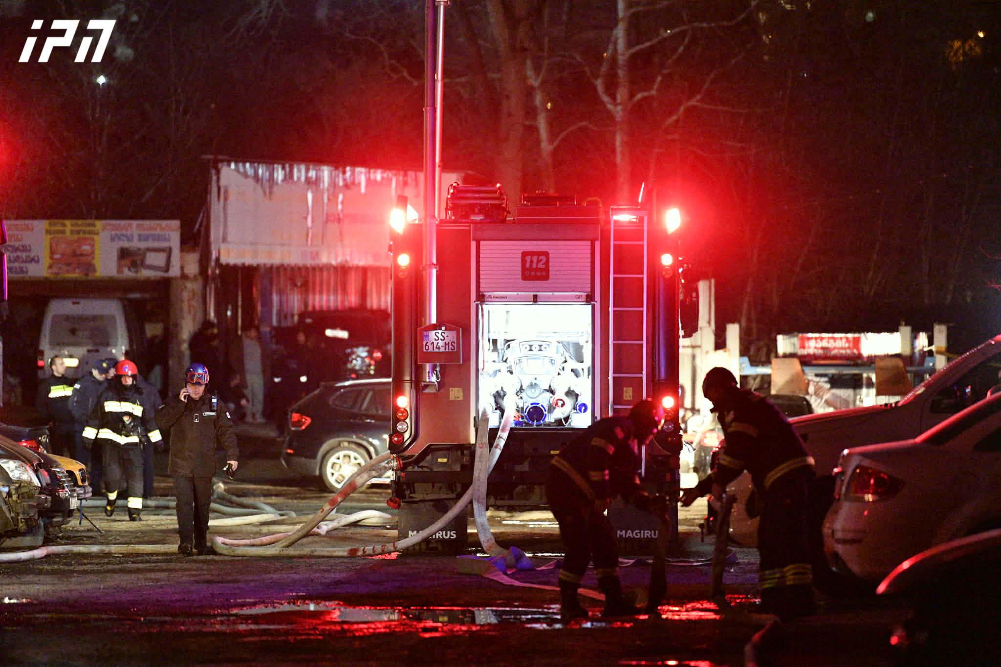 დიღომში ავტომობილების სახელოსნოში გაჩენილი ხანძარი ლიკვიდირებულია