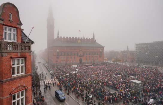 დანიაში დონალდ ტრამპის წინააღმდეგ საპროტესტო აქცია მიმდინარეობს