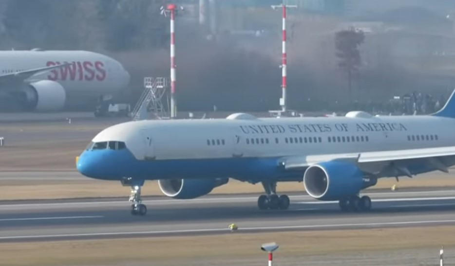 Sky News - დონალდ ტრამპი შვეიცარიაში ჩავიდა