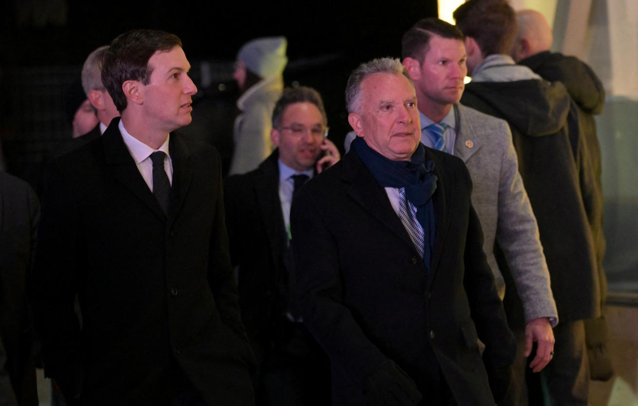 სტივ უიტკოფი და ჯარედ კუშნერი დავოსში კირილ დმიტრიევს შეხვდნენ