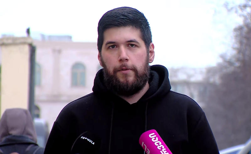 ლუკა ნაგლიაშვილს, რომელსაც შსს ტროტუარზე დგომას ედავებოდა, 5-დღიანი ადმინისტრაციული პატიმრობა შეუფარდეს