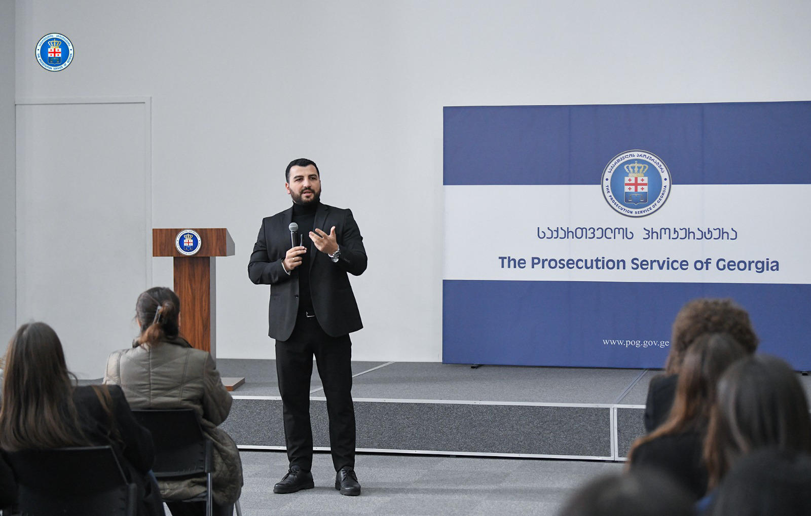 საქართველოს გენერალურ პროკურატურაში ახალგაზრდა კრიმინოლოგთა ჯგუფის მოსწავლეებთან და სტუდენტებთან სწავლება ჩატარდა
