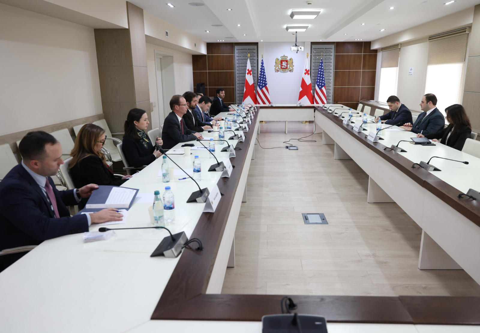 ლევან ჟორჟოლიანი აშშ-ის კონგრესის საგარეო საქმეთა კომიტეტის წარმომადგენლებს შეხვდა