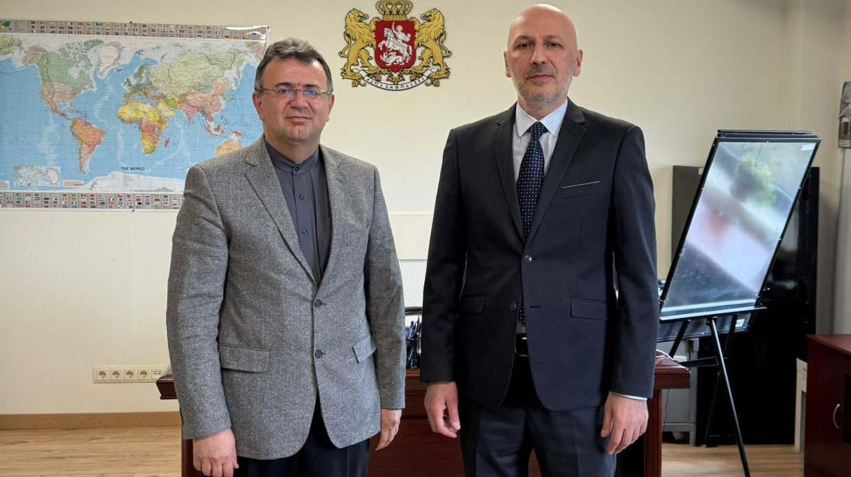 ზაზა ვაშაყმაძე ირანის ახლად დანიშნულ ელჩს შეხვდა