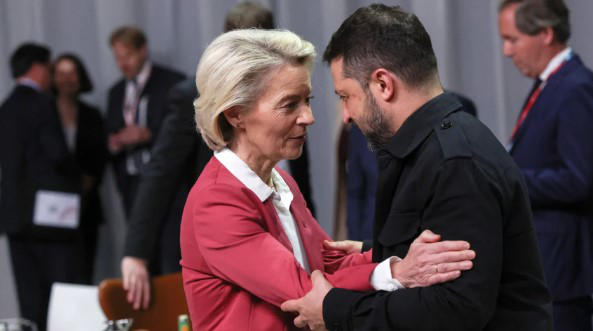 ვოლოდიმირ ზელენსკი - უკრაინის ევროკავშირში დაჩქარებული სცენარით გაწევრიანება რეალურია