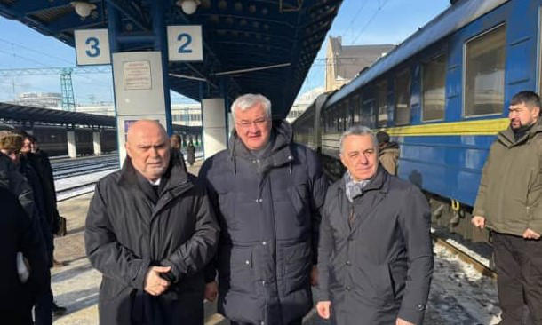 ეუთოს მოქმედი თავმჯდომარე და გენერალური მდივანი კიევში ჩავიდნენ