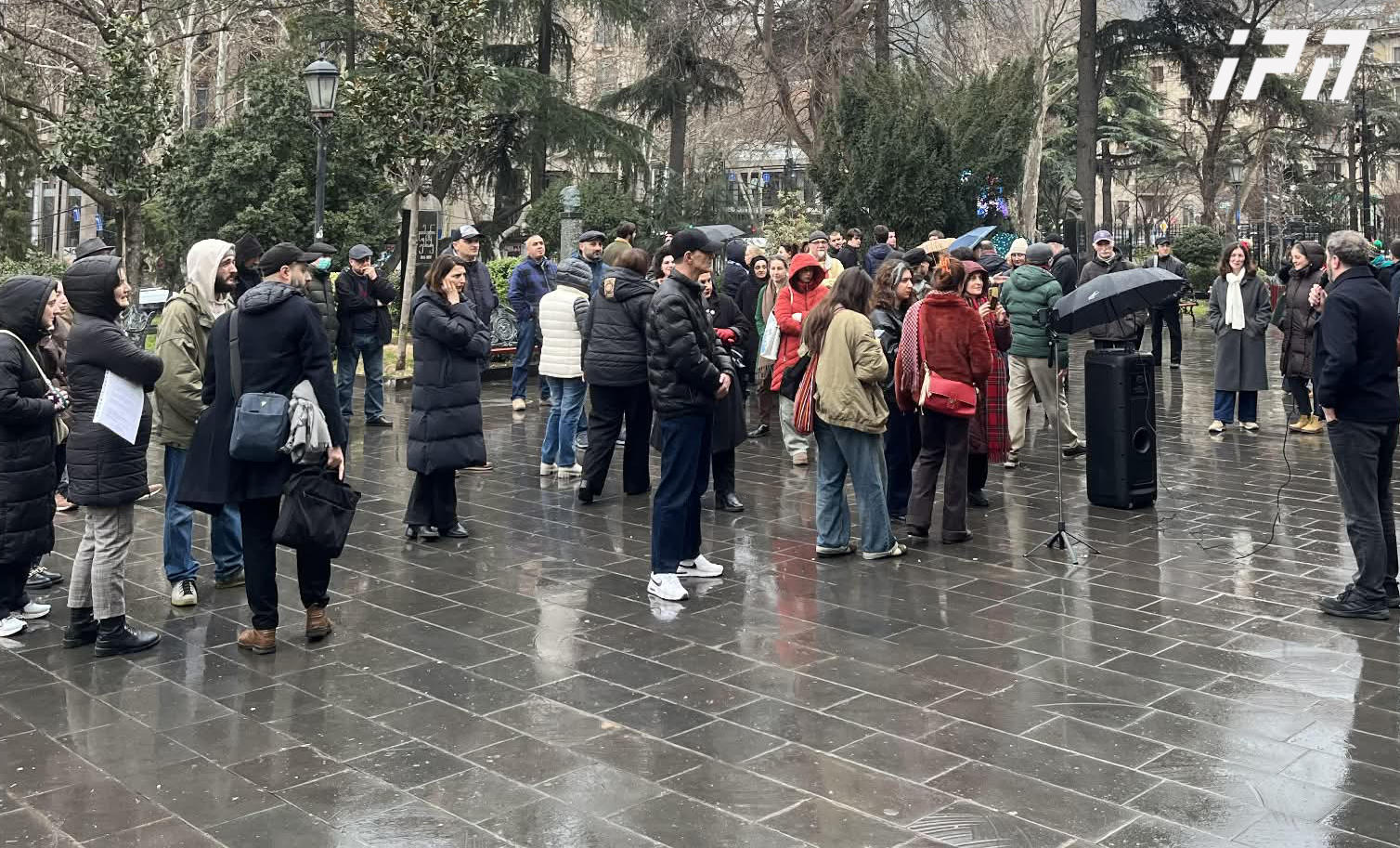 თბილისის სახელმწიფო უნივერსიტეტთან სტუდენტები, ლექტორები და პროფესორები კვლავ შეიკრიბნენ