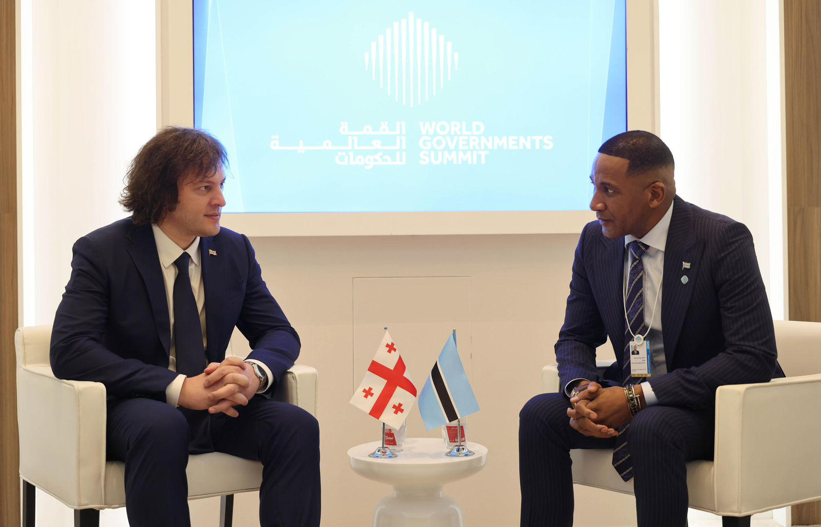 ირაკლი კობახიძე ბოცვანის რესპუბლიკის პრეზიდენტს შეხვდა